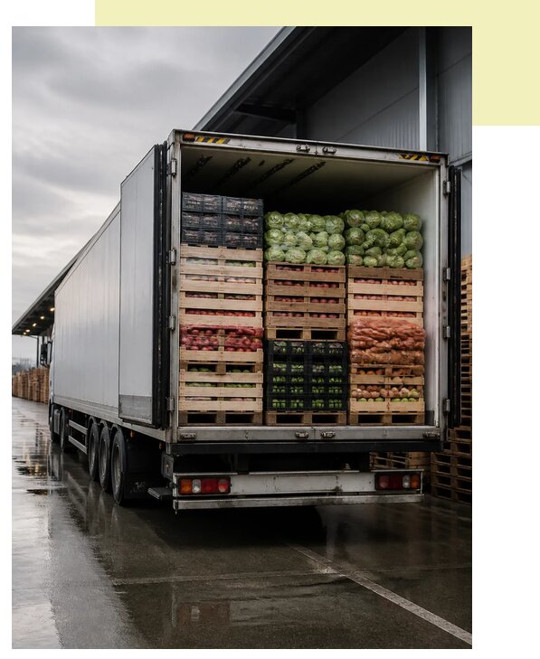 Перевозка плодоовощной продукции в Бузулук по цене от 5212 р. | Агросервис-Бзл