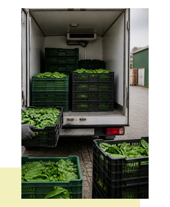 Перевозка шпината в Бузулук с сохранением свежести продукции